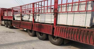 渭南 白麻荔枝面外墙干挂，工厂装车日常