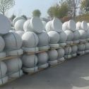 渭南 白麻花岗岩石材圆球，石球，挡车球，隔离球，景观石球，风水球等