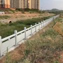 渭南 白麻河道栏杆效果展示图