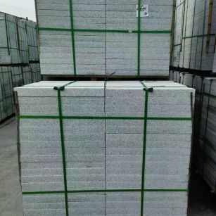 渭南 芝麻白火烧，园林广场市政工程地铺石，1.8~5.0厚均有现货