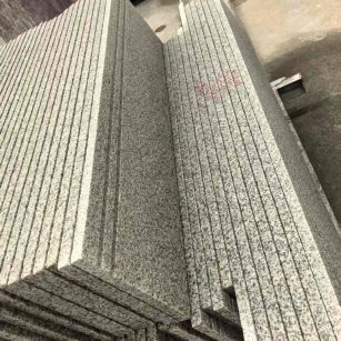 渭南 白麻荔枝面花岗岩楼梯踏步