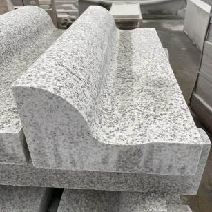 渭南 白麻花岗岩S型路沿石，路侧石，马路牙子等