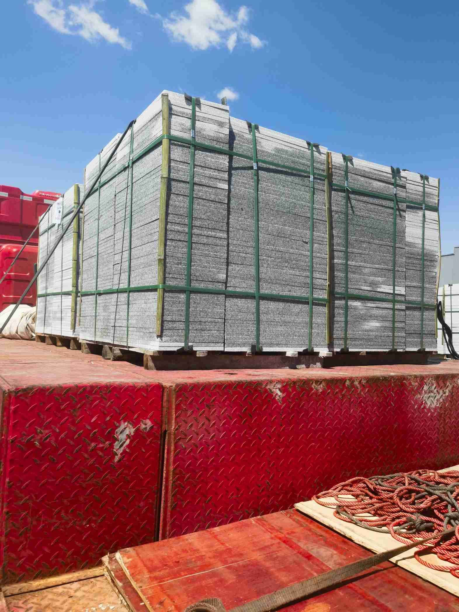 渭南 芝麻白火烧规格板地铺石300*600/600*600