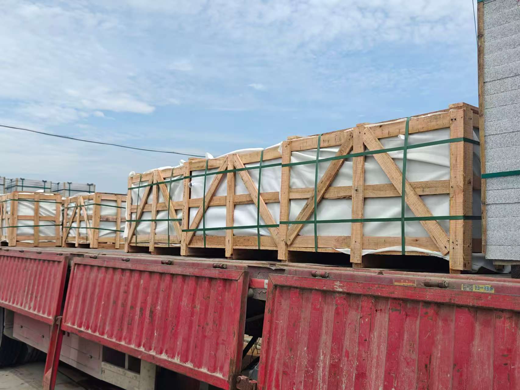 渭南 芝麻白花岗岩地铺石出口专车-泰国游