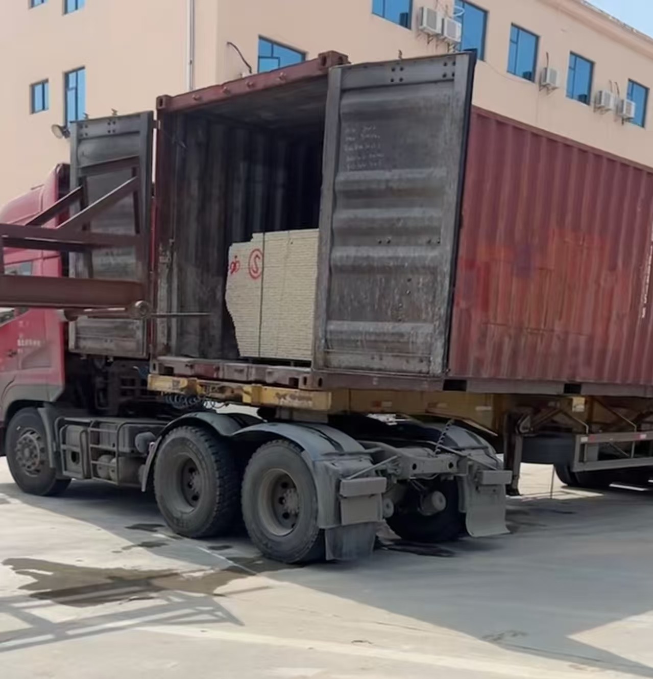 渭南 黄金麻荔枝面毛板