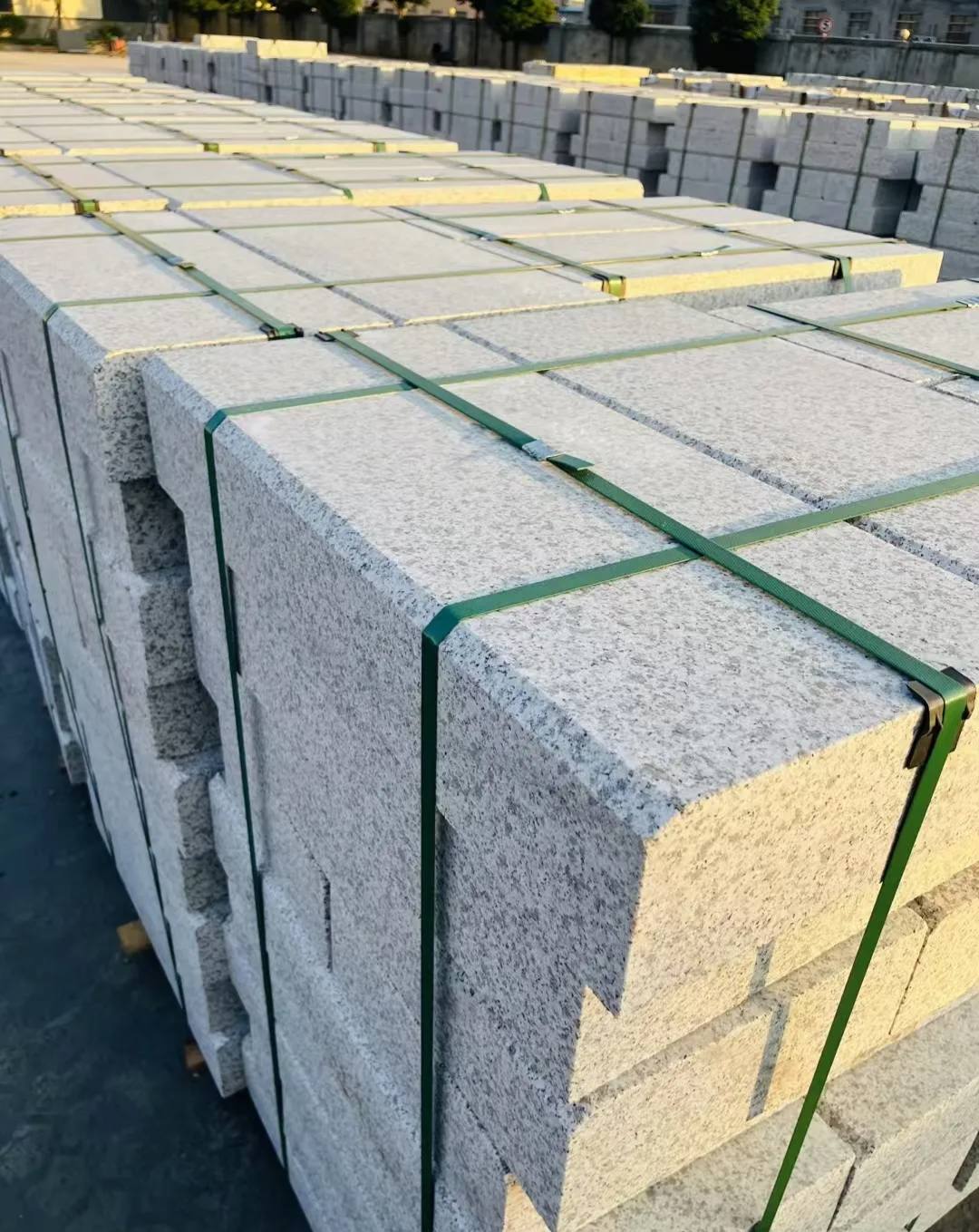 渭南 白麻花岗岩路沿石，马路牙子，路缘石，平石，立缘石等