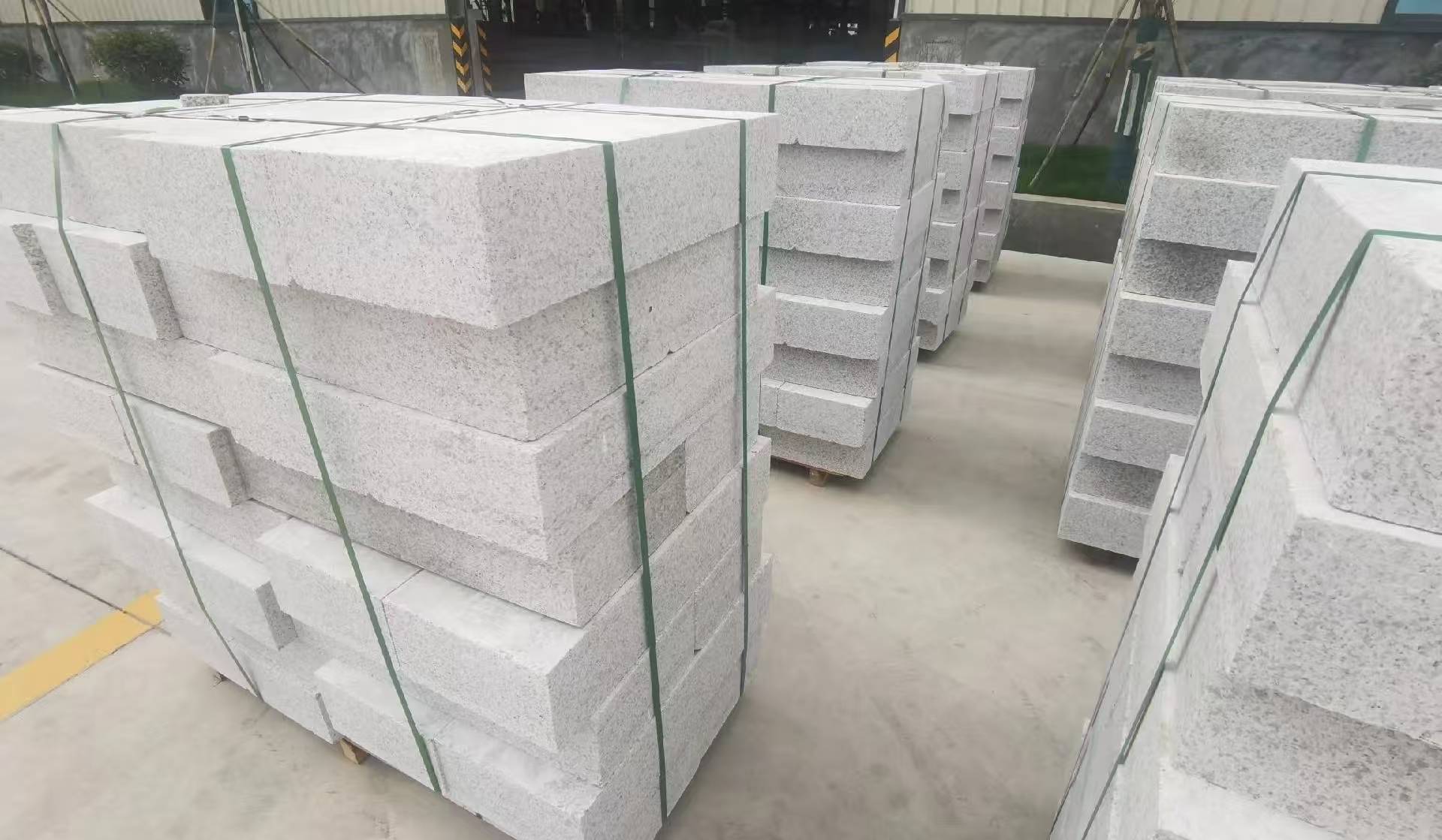 渭南 白麻花岗岩路沿石，立缘石，平缘石，路牙石，道牙石，马路牙子等